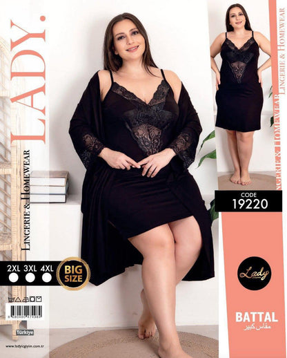 Déshabillé 2 pièces  (Modèle LADY)