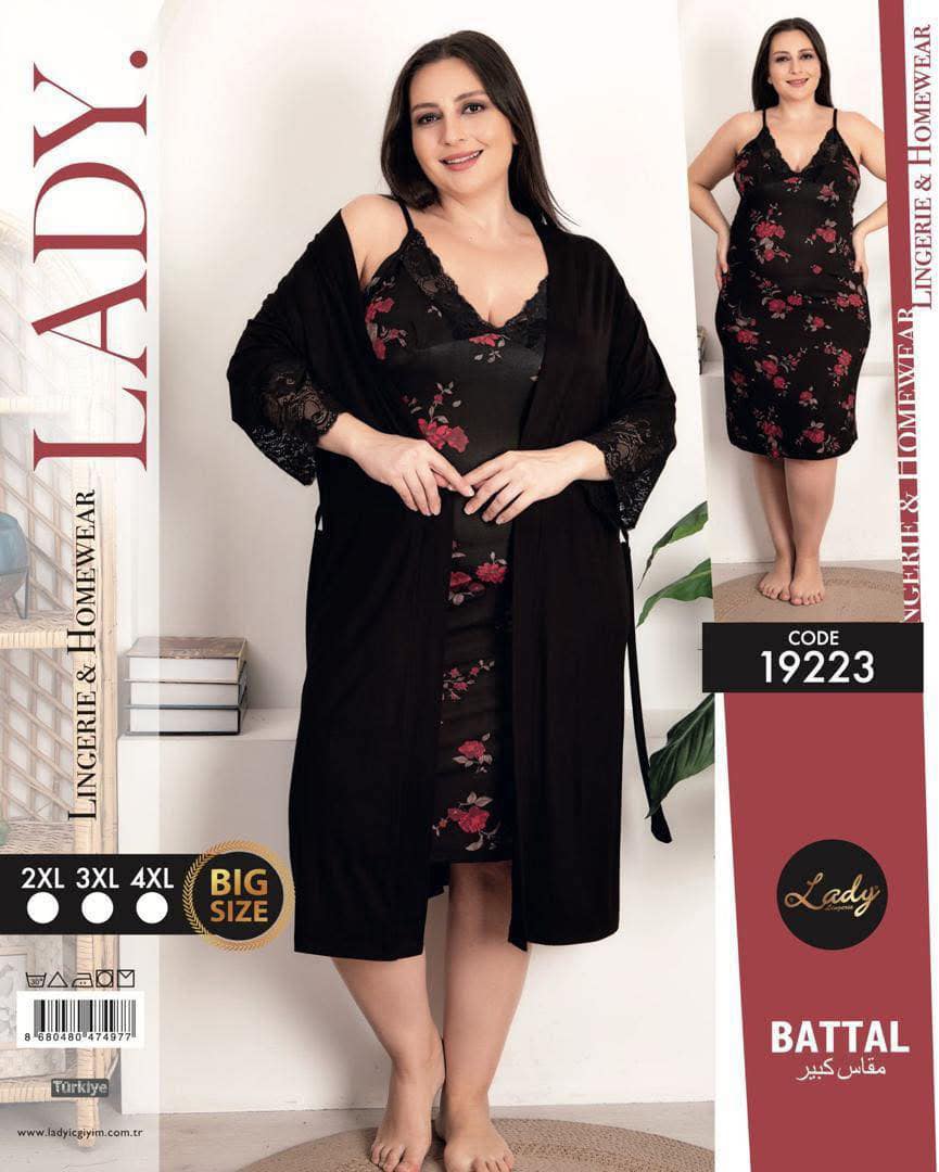 Déshabillé 2 pièces  (Modèle LADY)