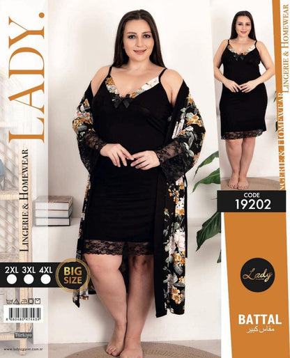 Déshabillé 2 pièces  (Modèle LADY)